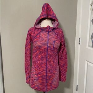 Soho funky sport zip up workout hoodie size L EUC